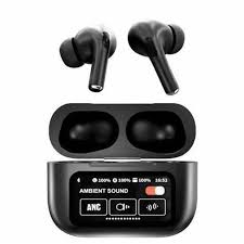 A9 Pro Wireless Earbuds – Customized Wallpaper, ANC + ENC & Digital Display
