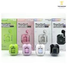 Air 31 TWS Transparent Earbuds – High Bass, Smart Display, Bluetooth 5.3