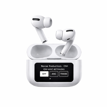 A9 Pro Touch Screen ANC Noise Cancelling Earbuds