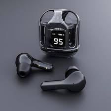 Air 31 TWS Transparent Earbuds – High Bass, Smart Display, Bluetooth 5.3