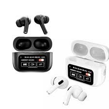 A9 Pro Wireless Earbuds – Customized Wallpaper, ANC + ENC & Digital Display