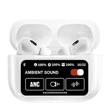 A9 Pro Wireless Earbuds – Customized Wallpaper, ANC + ENC & Digital Display