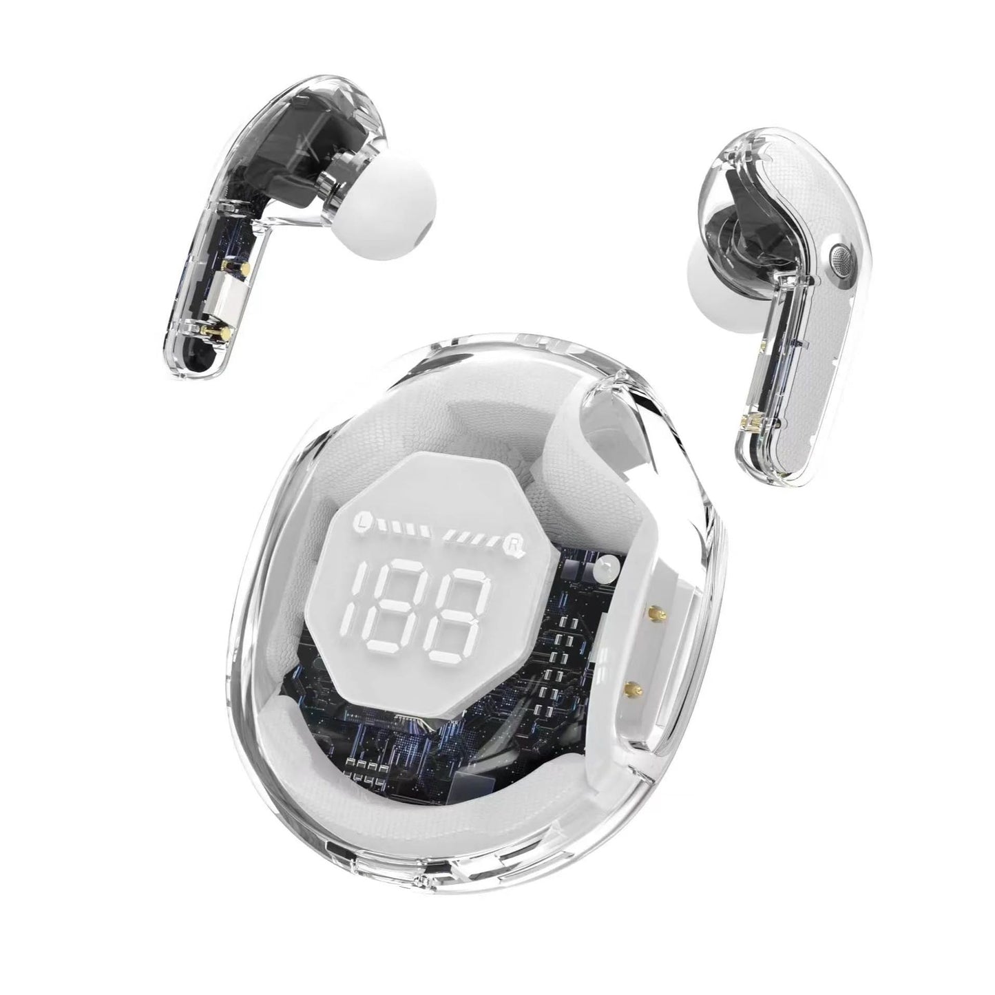 Ultrapods Air39 Wireless Earbuds – Bluetooth 5.3 | Heavy Bass Stereo • Noise Reduction • Waterproof Sports Pods with LED Battery Display & Mic